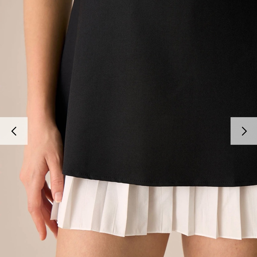 RIHOAS Black and White Mini Dress - Picture 5 of 6